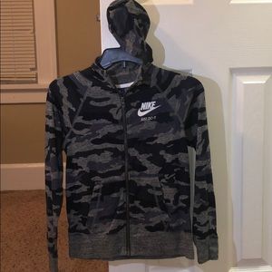 blue and grey nike jacket